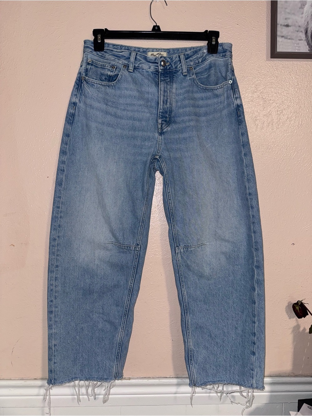 Madewell barrel Light Blue Denim Jeans